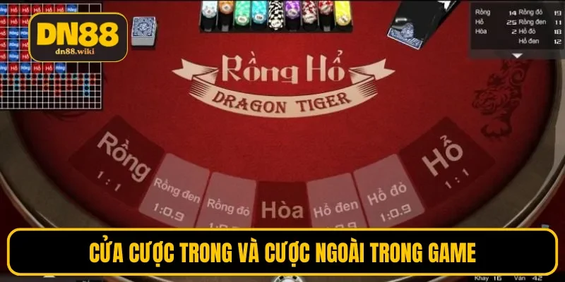 Cửa cược trong và cược ngoài trong game